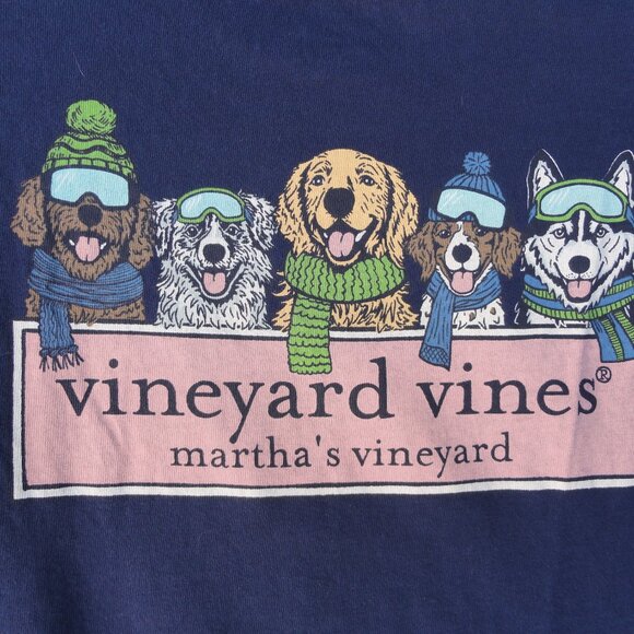 Lot Of Vineyard Vines Long Sleeve Shirts Whales Dogs Youth Boys Size Large - Picture 12 of 16